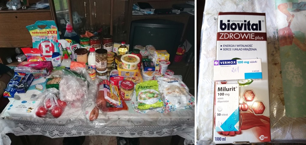 zakupy spozywcze i leki