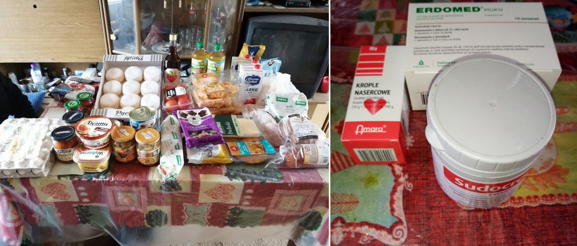 leki i zakupy spozywcze